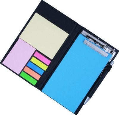 COI Memo Blue and cirmson red Note pad Organiser/memo Notebook Holder Booklet Block Notes for Making Check List for Office and Gifting Purpose with Tear Off Sheets with Free Pen (Set of 2) - Image 4