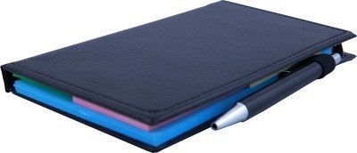 COI Memo Blue and cirmson red Note pad Organiser/memo Notebook Holder Booklet Block Notes for Making Check List for Office and Gifting Purpose with Tear Off Sheets with Free Pen (Set of 2) - Image 2