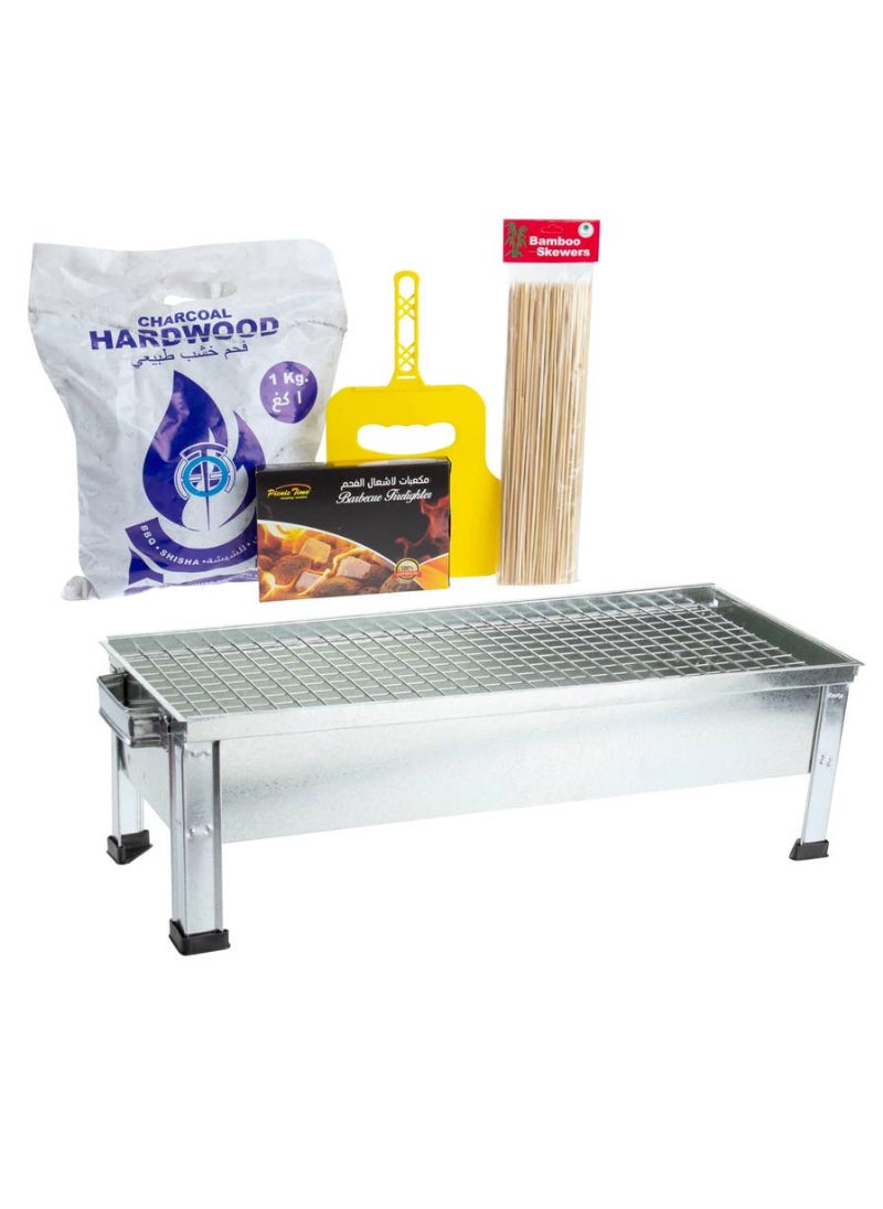Eiger - Galva Stainless Steel BBQ Grill Set - Image 1