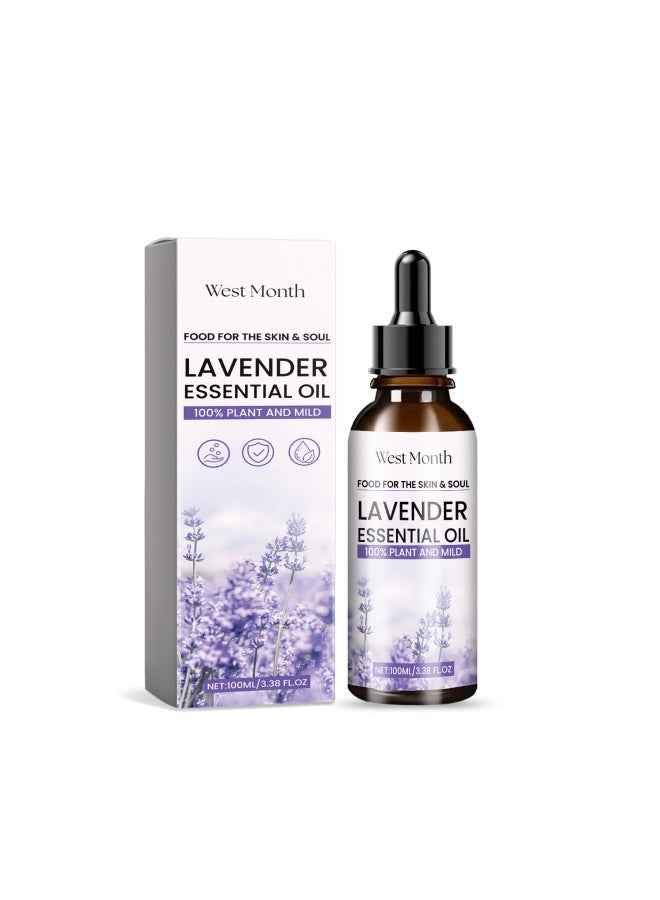 West Month Lavender Essential Oil Moisturizing And Moisturizing Skin Sweet Enjoy Peaceful Night Care Essential Oil - Image 5