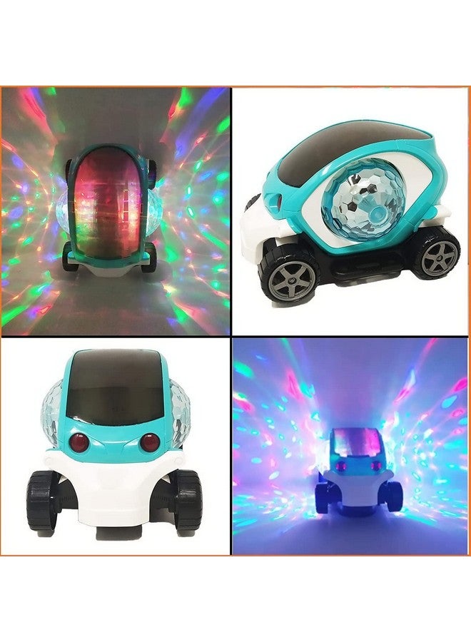 بوكسو لعبة سيارة BOXO Stunt Car مع أضواء موسيقية وصوتية وامضة للأطفال - قطعة واحدة - Image 3