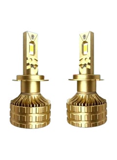Royal 3000w Car Headlights Bulbs Automotive Pro Highlight Color 80000LM Super Bright LED Car Headlight Bulbs, Low/High Beam Cool White LED Bulb 2Pcs  - Image 1