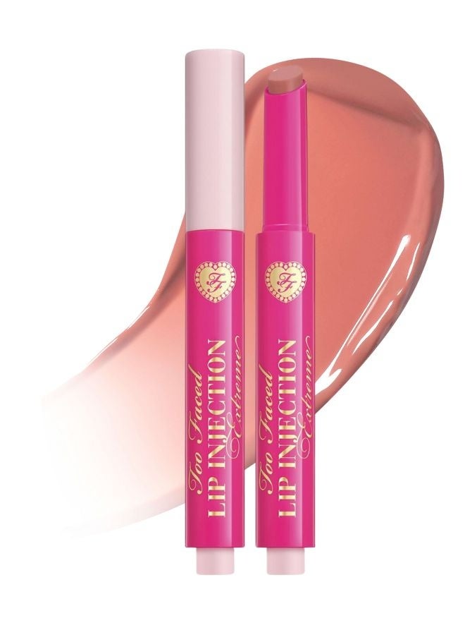 Too FacedCosmetics Too Faced Lip Injection Extreme Plumping Clicks Lip Gloss –  Don't be Chai 1.5g – Hydrating, High-Shine & Volumizing Lip Plumper - Image 1