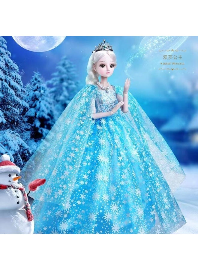 2023 Simulation Dress-up Doll Large Suit Gift Box Princess Girl Children Play House Toy Gift-Color:60cm Music Window Gift Box Optional 【consult Customer Service】 Otherwise Random Style-Height:30-90cm Bobby Doll - Image 1