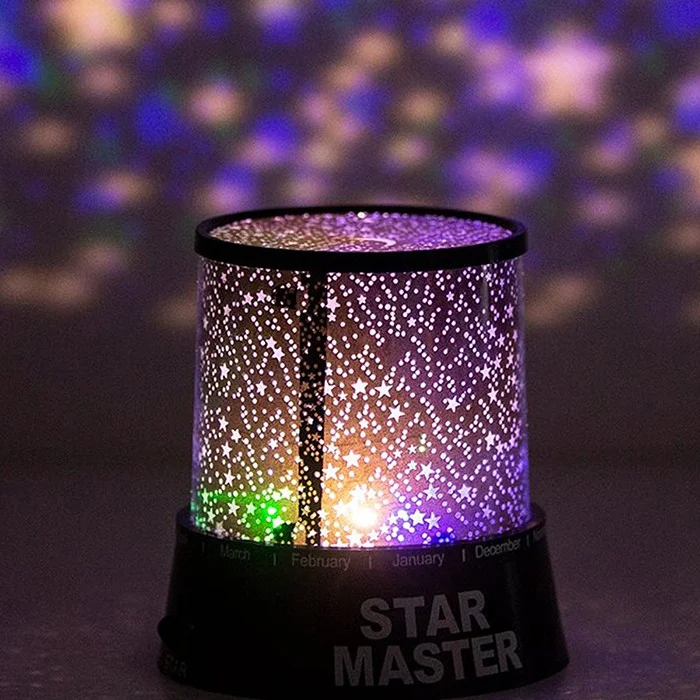 Mobee Star Master Star Reflective Night Light Projection Baby Room Lamp