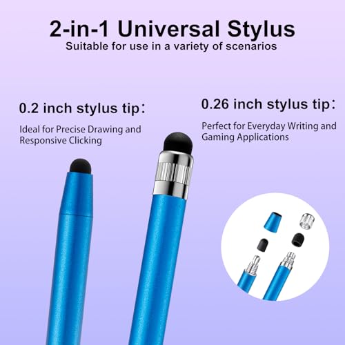 ChaoQ Stylus Pen for Touchscreen, 6pcs High Sensitivity and Precision Stylus Pen for iPad iPhone Android and All Touch Screens - Image 4