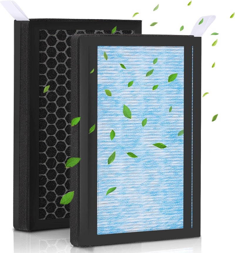 Zikra 2 Pack Cabin Air Filter Replacement for Tesla Model 3, HEPA Cabin Air Filter Tesla Accessories Compatible with Tesla Model Y Model 3 2016 to 2023 - Image 1