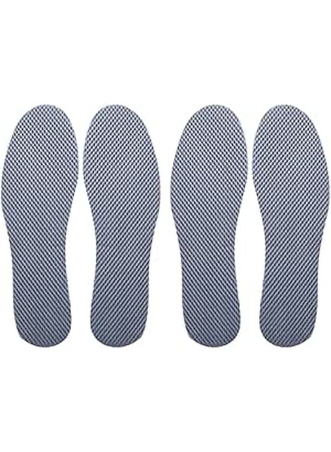 Shock Absorbing Breathable Sports Shoe Insoles Size 41 Mesh Cushion Inserts For Men - Image 1
