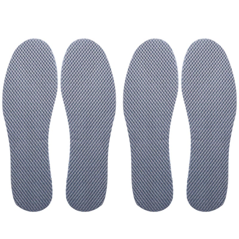 Shock Absorbing Breathable Sports Shoe Insoles Size 41 Mesh Cushion Inserts For Men - Image 2