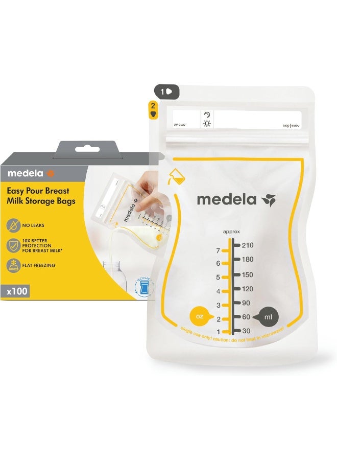 Medela Medela Easy Pour Breastmilk Storage Bags - Image 1
