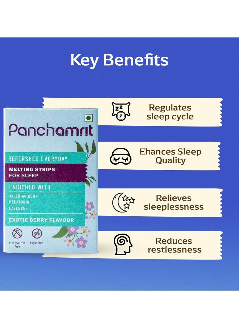 Panchamrit - Panchamrit Strips for Sleep 30 Strips - Image 1