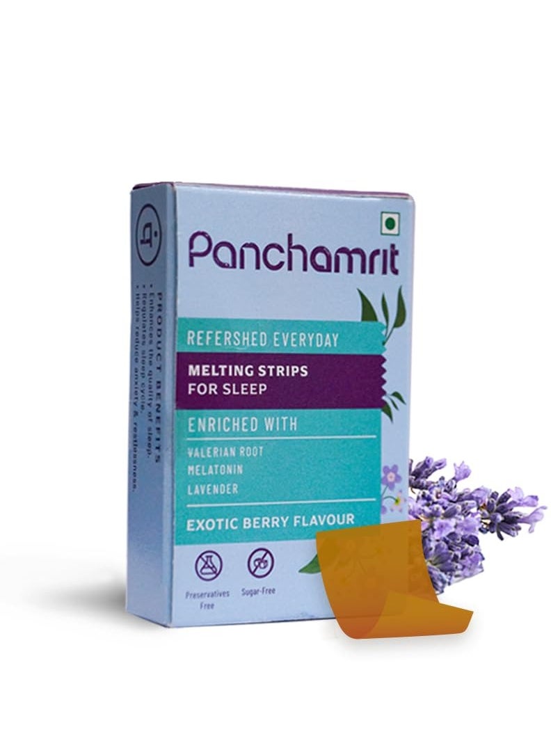 Panchamrit - Panchamrit Strips for Sleep 30 Strips - Image 1