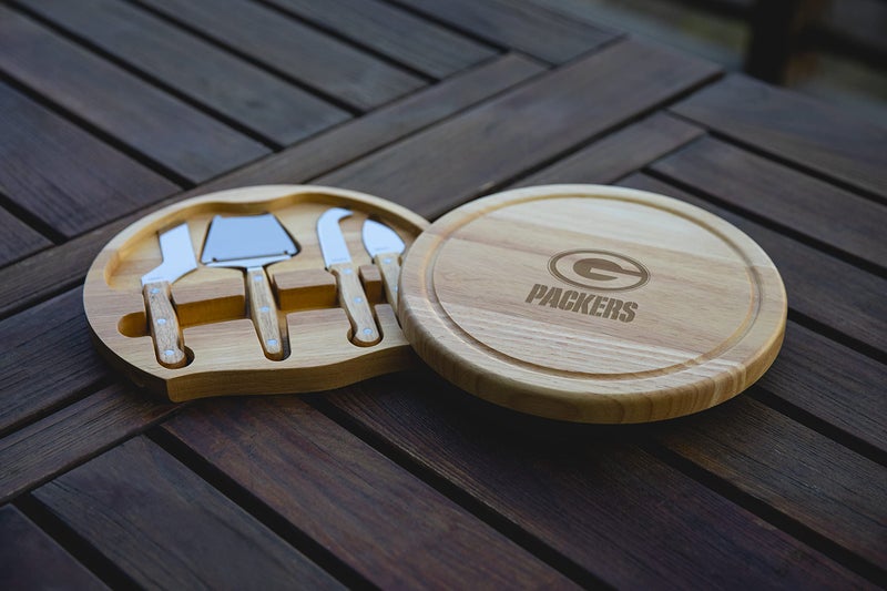 PICNIC TIME PICNIC TIME Green Bay Packers Circo Cheese Board & Tool Set  - Image 3