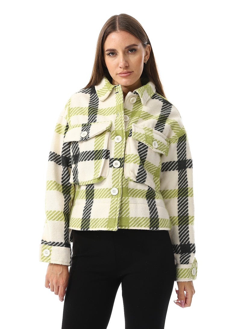 Andora Buttons Down Closure Jacket - Image 1
