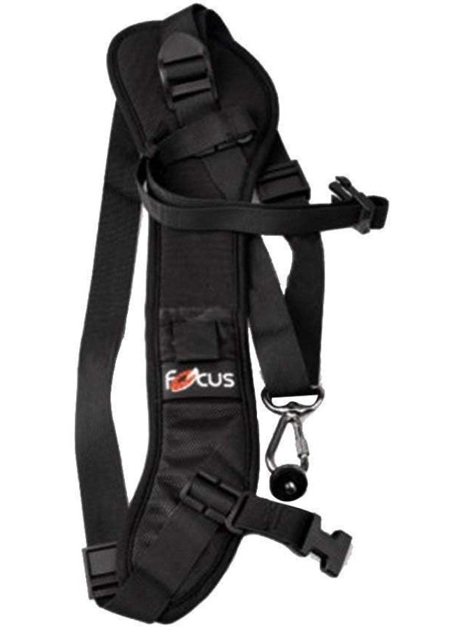 فوكس حزام كتف سريع مضاد للانزلاق Syga Focus F-1 لحمل الكاميرا SLR و DSLR باللون الأسود - Image 4