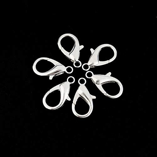 Linsoir Beads Lobster Claw Clasps 23X12mm Large Lobster Clasps for Jewelry Making Keychain Clasp Jewelry Clasps 30 pcs/lot - Image 5