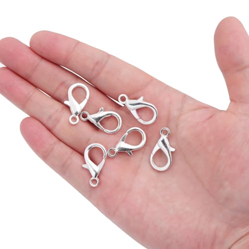 Linsoir Beads Lobster Claw Clasps 23X12mm Large Lobster Clasps for Jewelry Making Keychain Clasp Jewelry Clasps 30 pcs/lot - Image 4