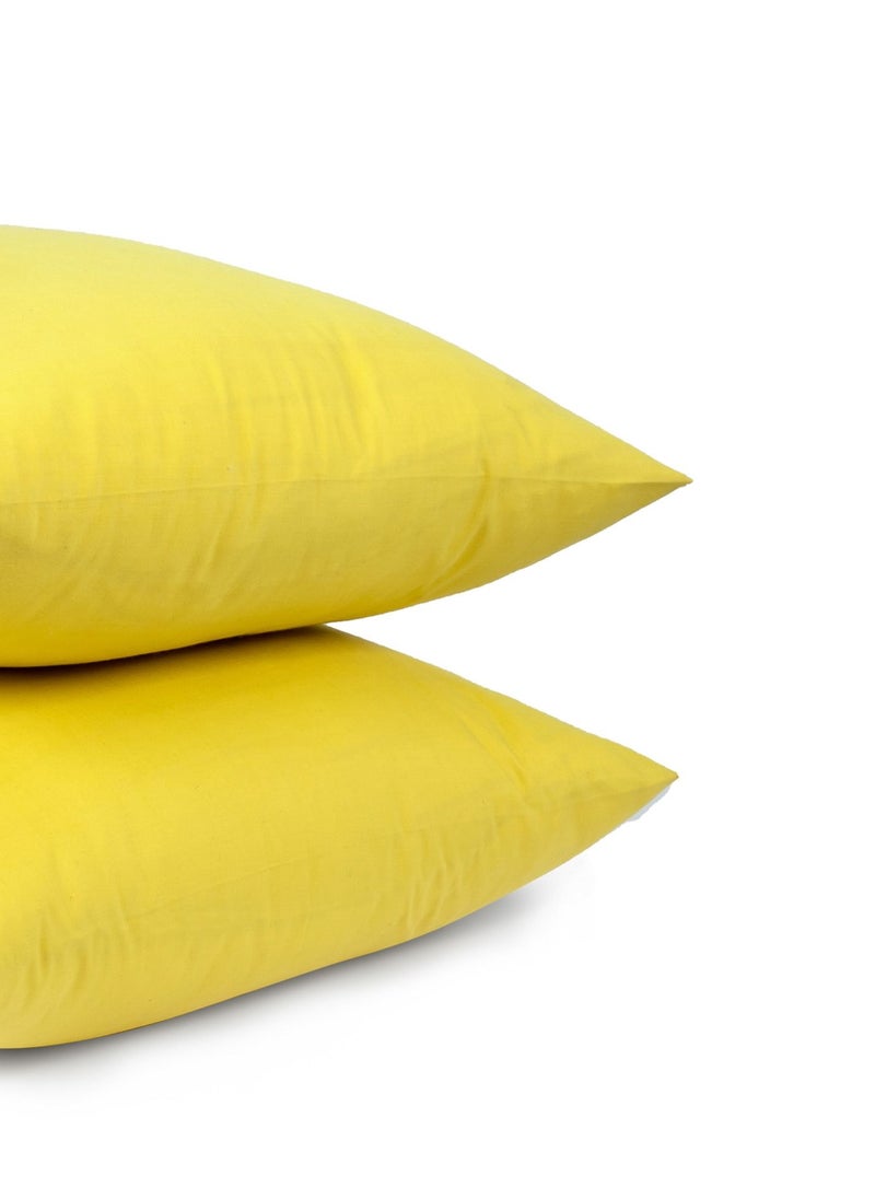Home of linens طقم أغطية وسائد قطنية ليموني 50×70  - Image 2