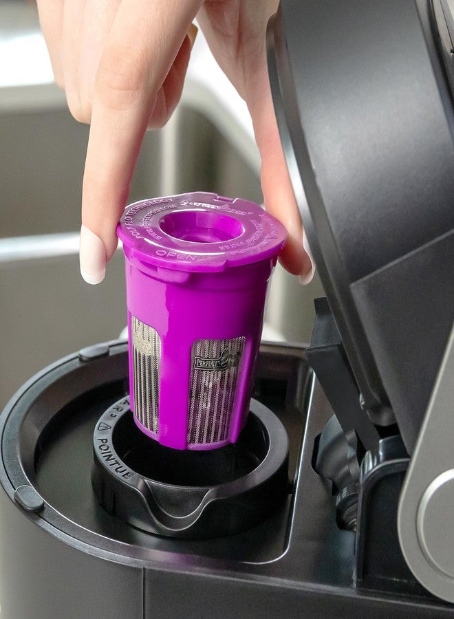 Perfect Pod Cafe Fill Deluxe 1-Stream Reusable K Cup by Perfect Pod - Compatible with Keurig 1.0 2.0 Plus K-Duo K-Mini K-Select K-Compact K-Elite and Select Single Serve Coffee Makers (2) - Image 4