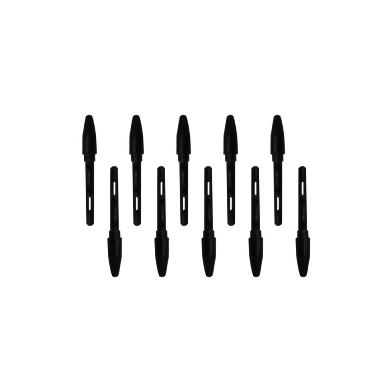 Stylus Nibs 10 Pcs Black High Quality Durable Plastic - Easy To Replace Drawing Nibs for Huion PEN68/PEN80 Stylus Graphic Tablet Artists - Image 5