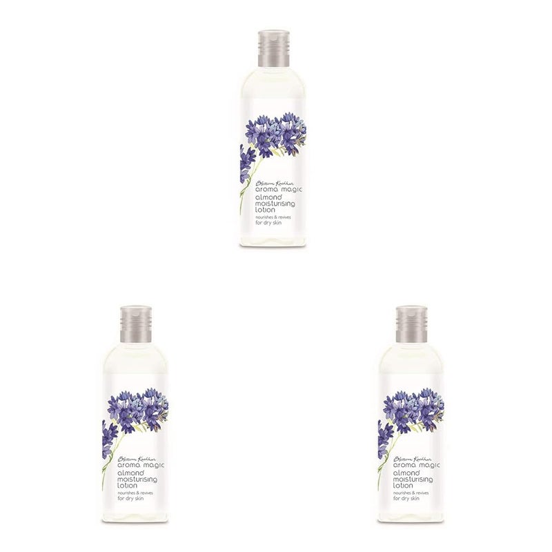 Aroma Magic Almond Moisturising Lotion 200ml Pack of 3 - Image 1
