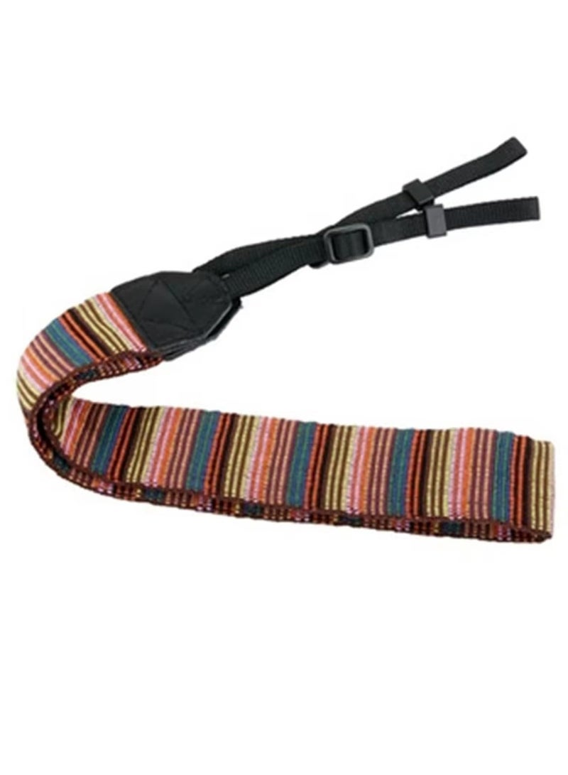 Camera Neck Strap for SLR DSLR Color Stripes - Image 4
