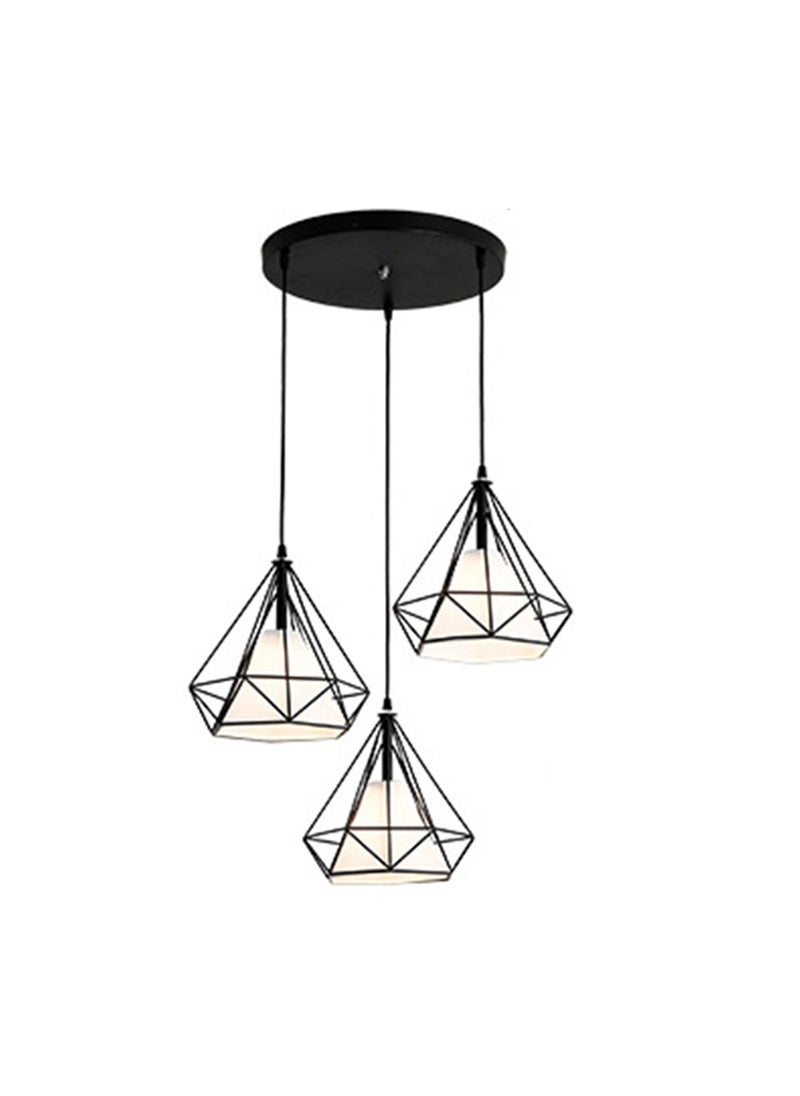 Modern and Simple LED 3-Color Light-Adjustable Chandelier, Suitable for Homes, Restaurants, and Bars