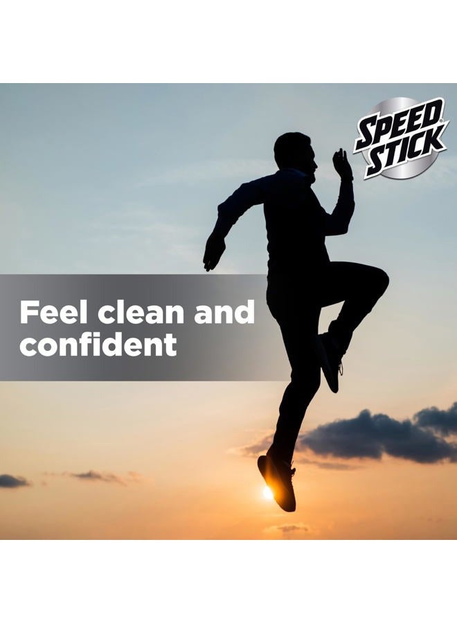 Speed Stick Men's Antiperspirant Deodorant, Unscented, 3 Ounce, 4 Pack - Image 4