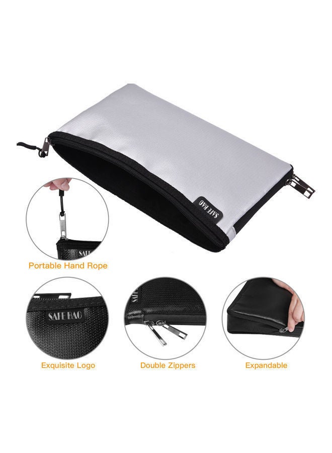 نيبمينينت مجلد مستندات مقاوم للحريق فضي - Image 5