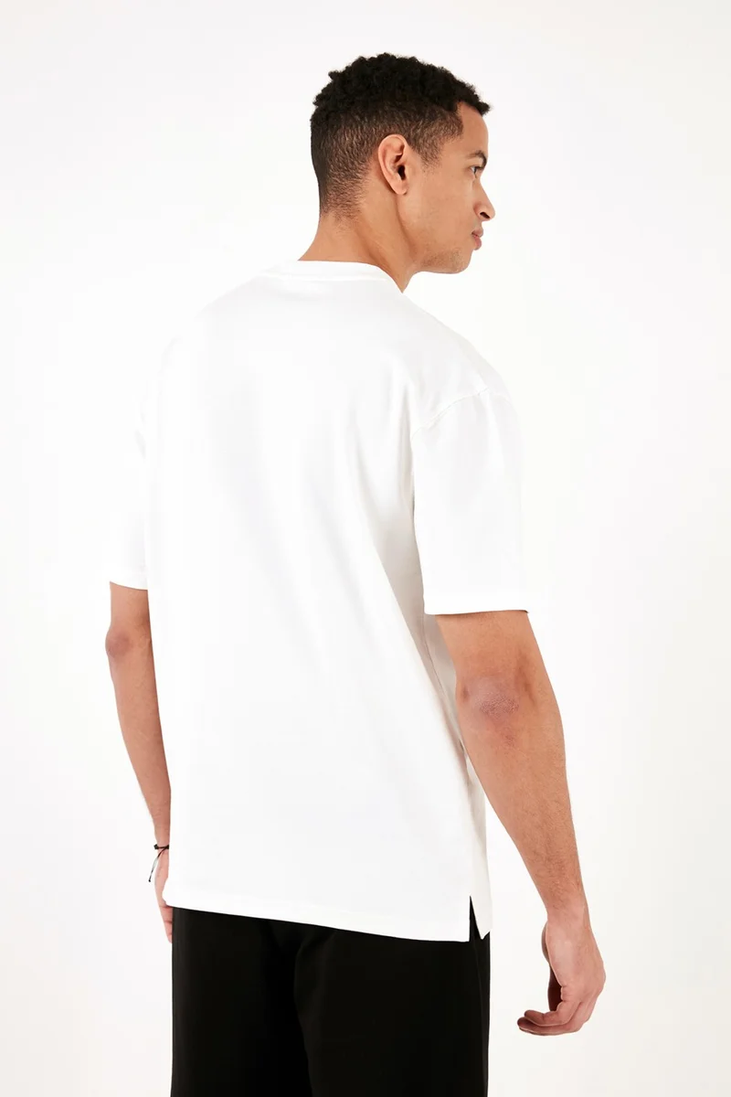 Buratti Cotton Crew Neck Relaxed Fit Basic T Shirt Men's T Shirt 5902610