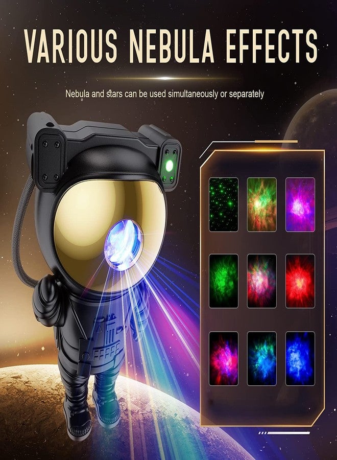 Mooyran Night Light Projector - Cool Stuff Tiktok Trend Items, Galaxy Star Astronaut Space Planetarium Projector, Led Lights for Bedroom Accessories Kids Room Decor, Starry Nebula Lamp - Image 2