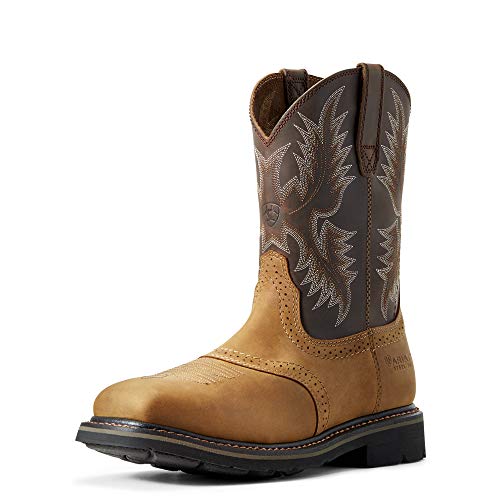 ARIAT Men’s Sierra Wide Square Toe Steel Toe Work Boot - Image 1