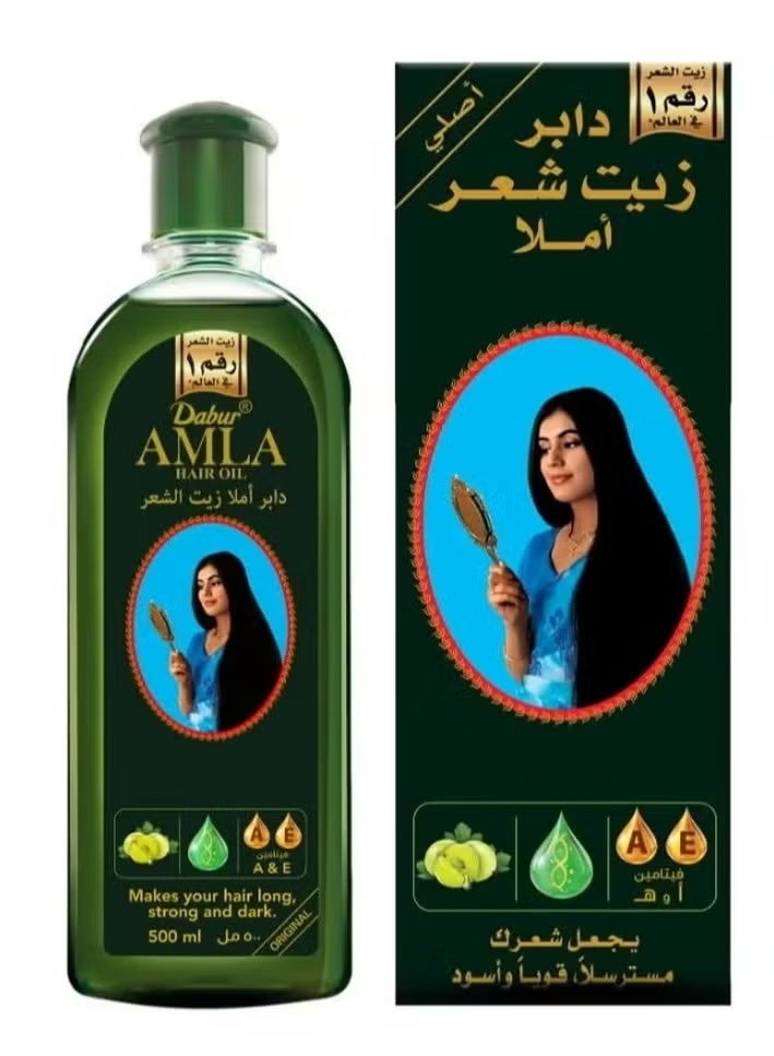 دابر زيت الشعر دابر أملا الأخضر 500 مل