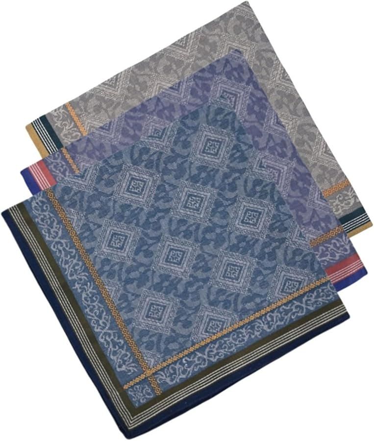 منديل رجالي من القطن الجاكار الناعم الماص للاستخدام الرسمي والكاجوال - Image 1