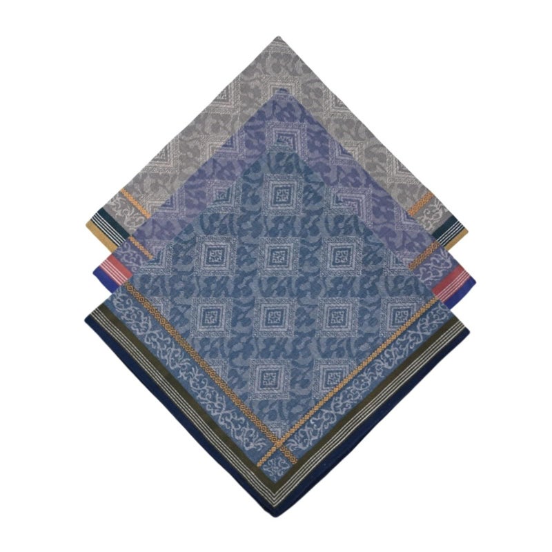 منديل رجالي من القطن الجاكار الناعم الماص للاستخدام الرسمي والكاجوال - Image 4