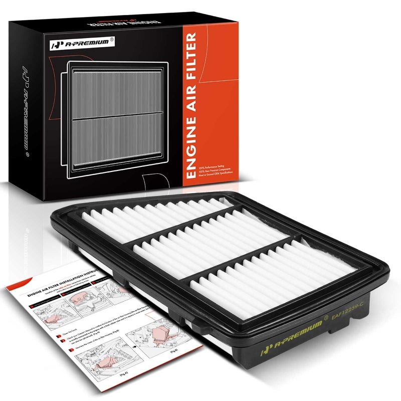 A-Premium APremium Engine Air Filter Compatible with Honda CRV CRV 2017 2018 2019 24L Only - Image 3