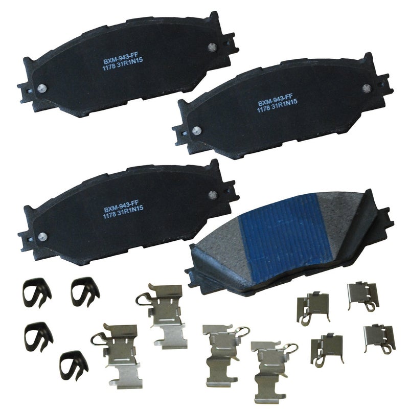 Bendix Premium SBM1178 Semi-Metallic Front Brake Pads for Lexus IS250 2011-2006, IS250 2015-2013 - Image 4