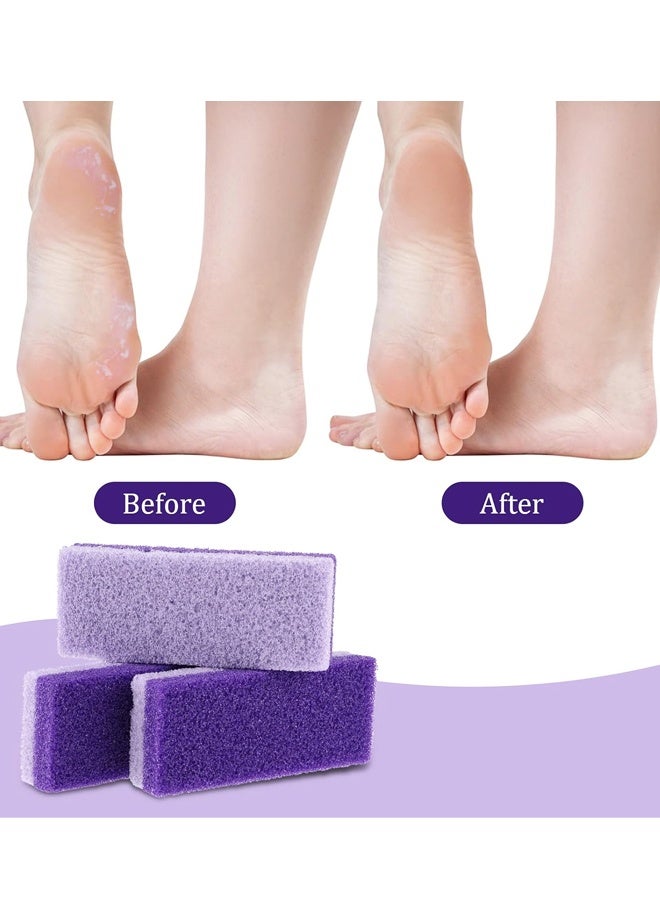 6 PCS Feet Callus Remover Gentle and Effective Foot Scrubber Heel Scraper Removes Dead Skin Exfoliating Pedicure Tool for Silky Feet - Image 3