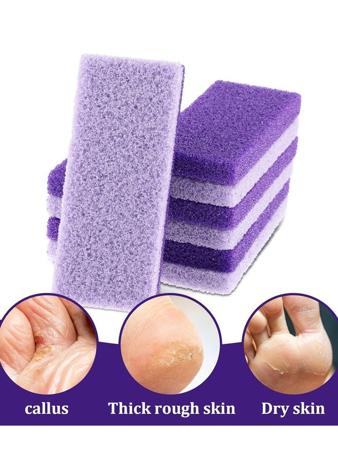 6 PCS Feet Callus Remover Gentle and Effective Foot Scrubber Heel Scraper Removes Dead Skin Exfoliating Pedicure Tool for Silky Feet - Image 5