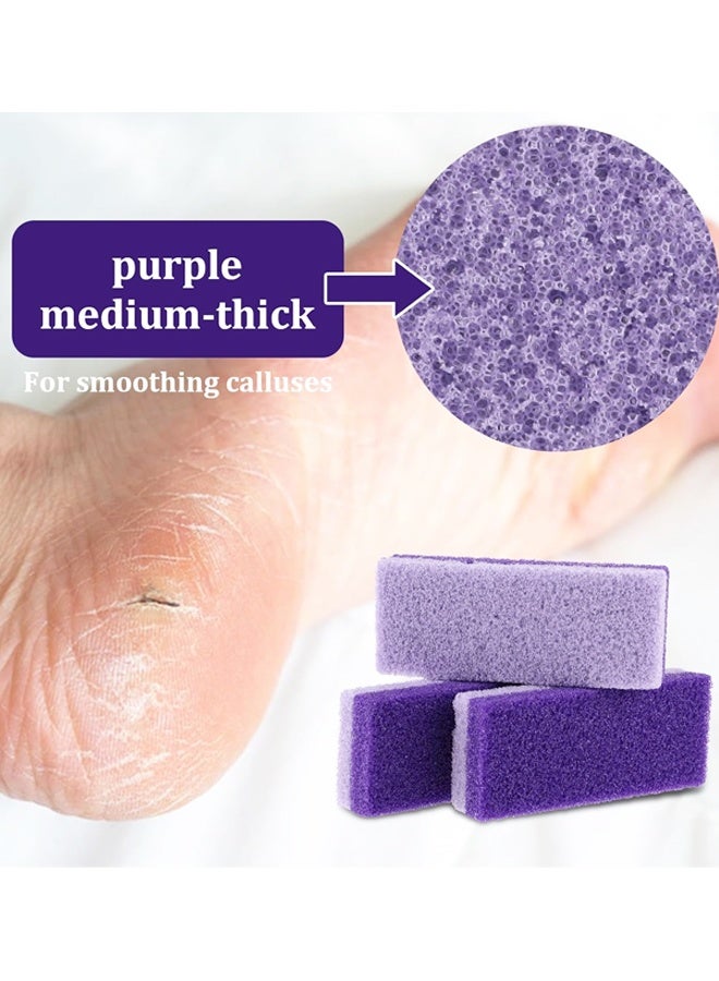 6 PCS Feet Callus Remover Gentle and Effective Foot Scrubber Heel Scraper Removes Dead Skin Exfoliating Pedicure Tool for Silky Feet - Image 4