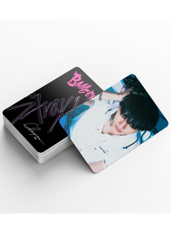 92Pcs Stray Kids member Bangchan Personal Lomo Card And Sticker - Image 5