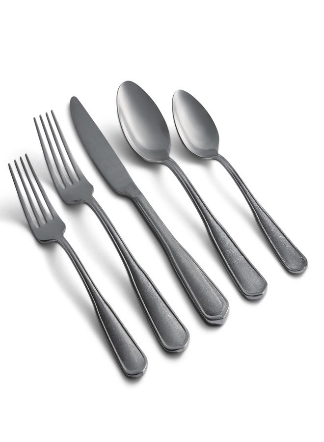 Cambridge 287820OPC12 Hailee Tumbled 20-Piece Flatware Set - Image 1