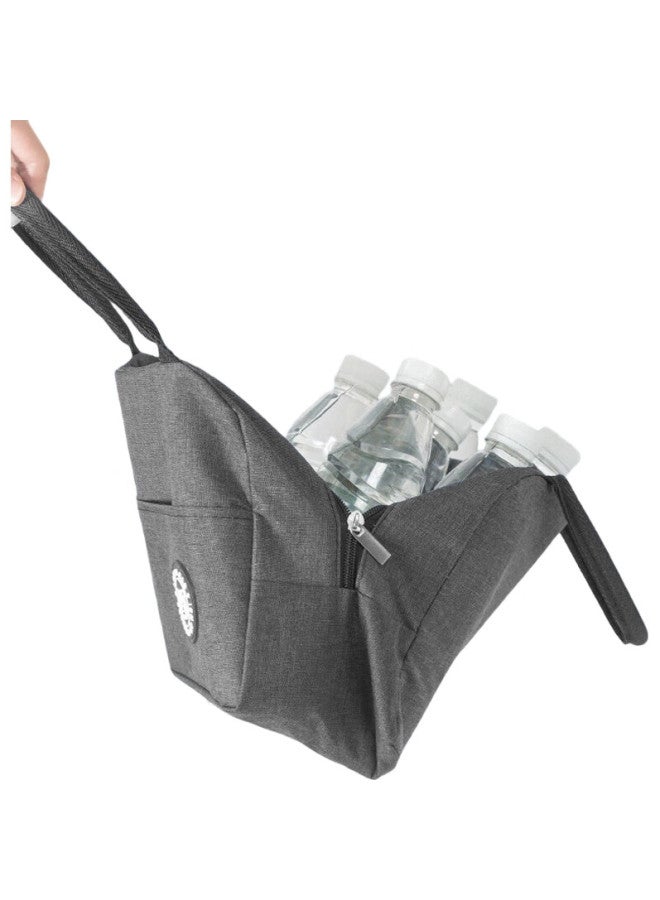 Mengting Insulated Lunch Bag With Food Container Storage Bag, Travel Picnic Bag, Student Meal Bag, Bento Bag, Large Insulated Lunch Bag - Image 3