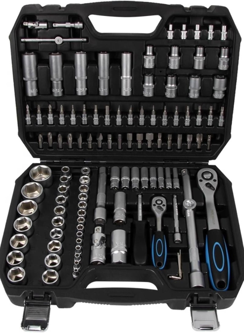 GGOOT Torque Wrench Other Vehicle Tools Ratchet Wrench Spanner Auto Car Repair Universal Hardware Hand Tools Drive Socket Set Easy Adjustment - Image 2
