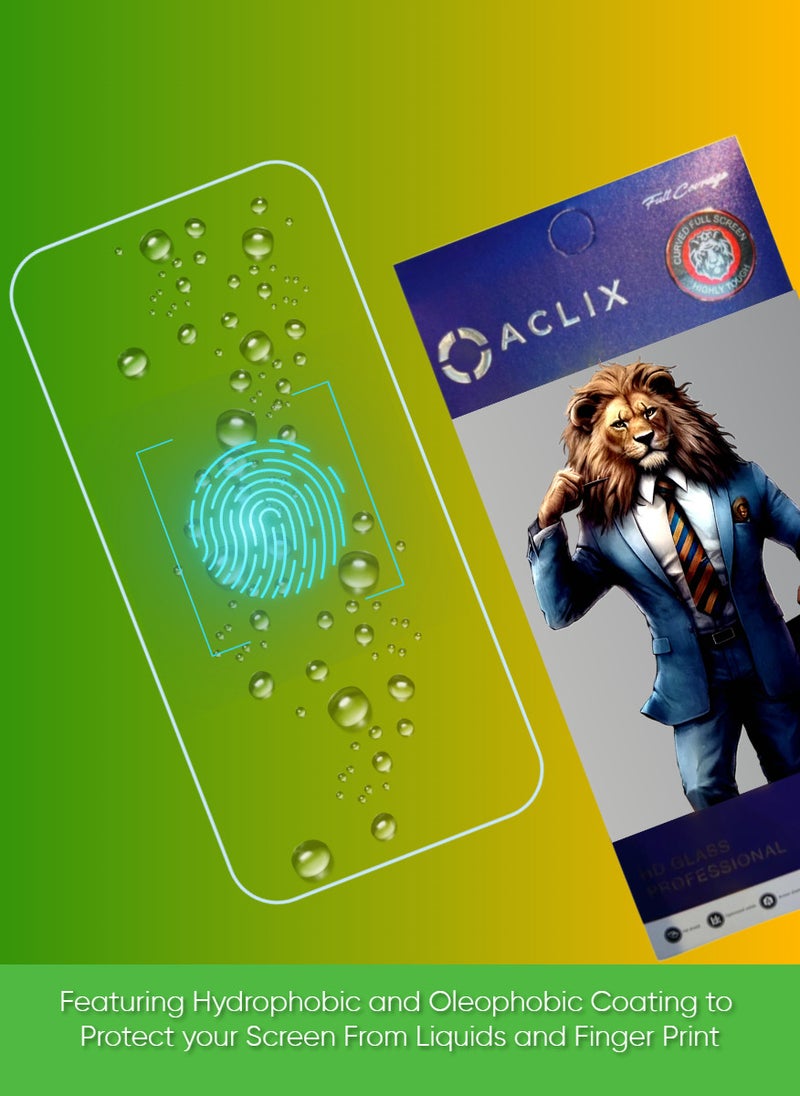 ACLIX 2 Pieces Antistatic ESD Dustproof Premium Quality High Definition Clear Tempered Glass Screen Protector Designed For Xiaomi Redmi 9C - Image 3