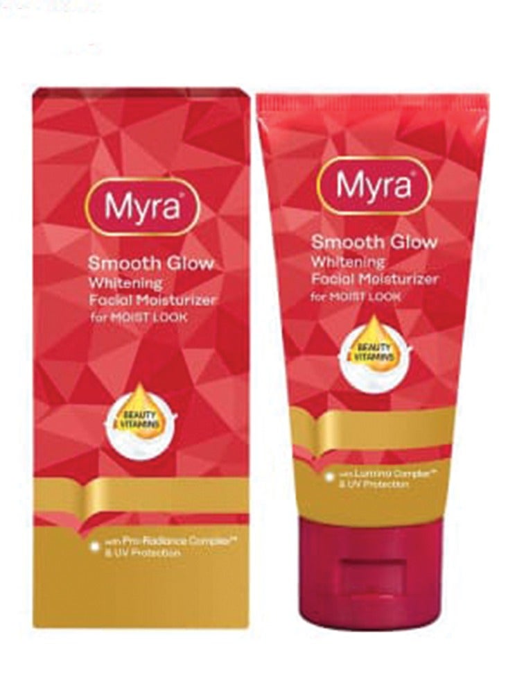 Myra Smooth Glow Whitening Facial Moisturizer 40ml