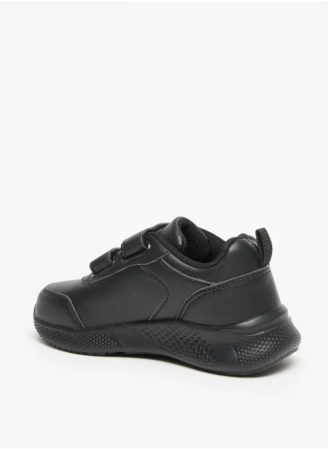 LBL by Shoexpress Boys Solid School Shoes With Hook And Loop Closure