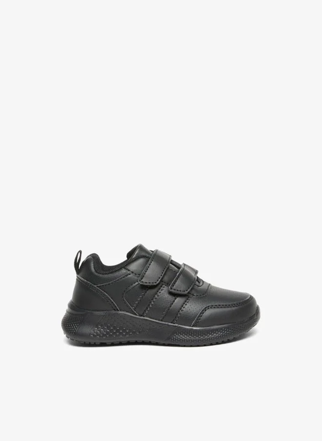 LBL By Shoexpress Kids Solid School Shoes With Hook And Loop Closure