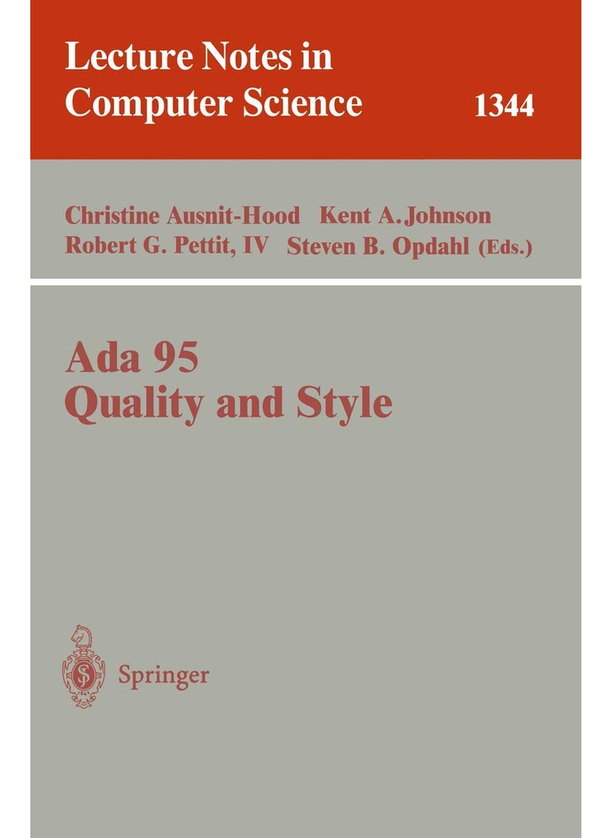 Ada 95, Quality and Style: Guidelines for Professional Programmers 