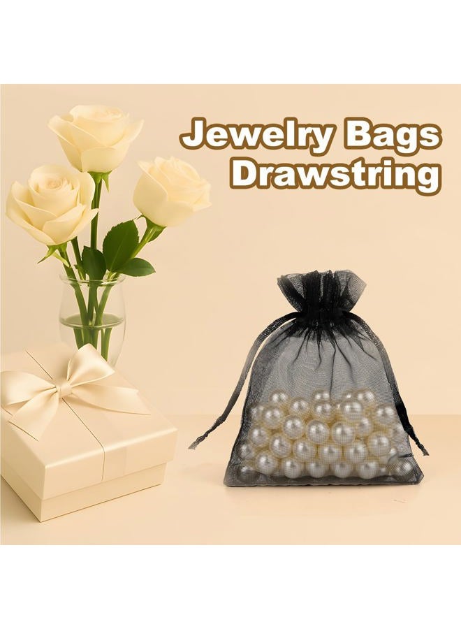 Crweety 50 قطعة، أكياس تغليف أورجانزا (بيضاء، 5 × 7 بوصة) - Image 5